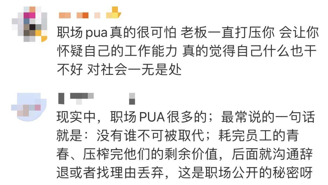 职场pua指的是职场上上级对下级的精神控制