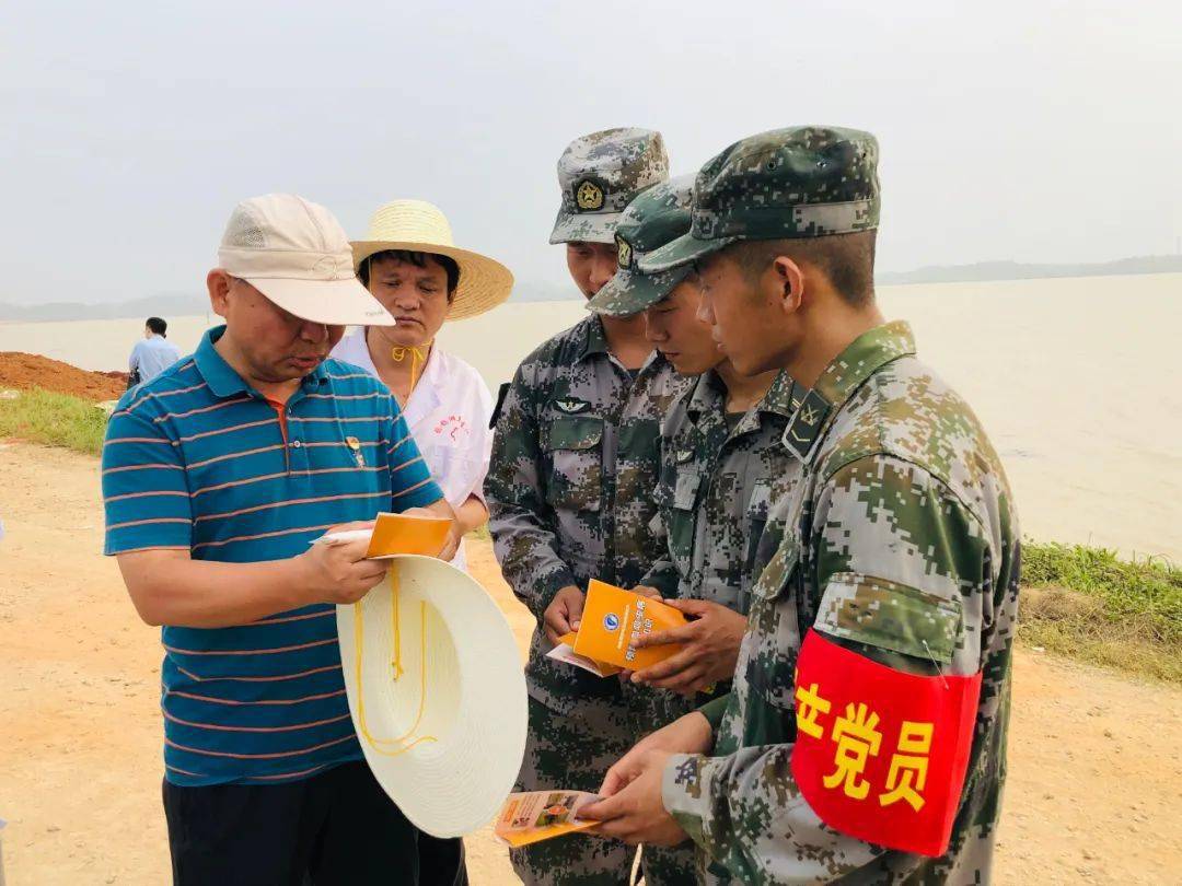 【直击现场】江西血防人抗洪一线防疫图片集锦