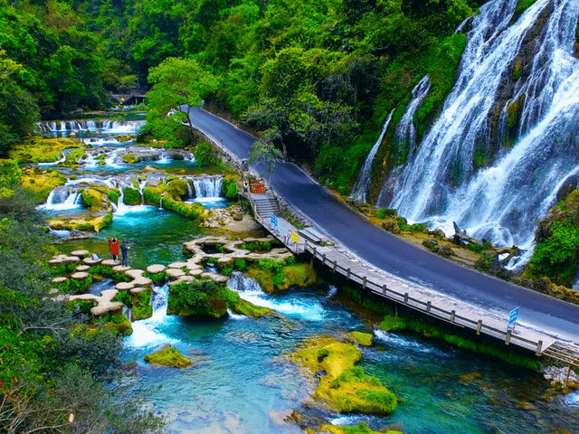 『世界自然遗产』荔波大小七孔景区,网络宣传图和齐乐