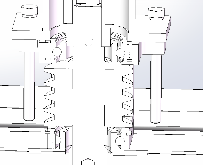 遇上轴承与轴和轴套的结构问题好几年了都没解决