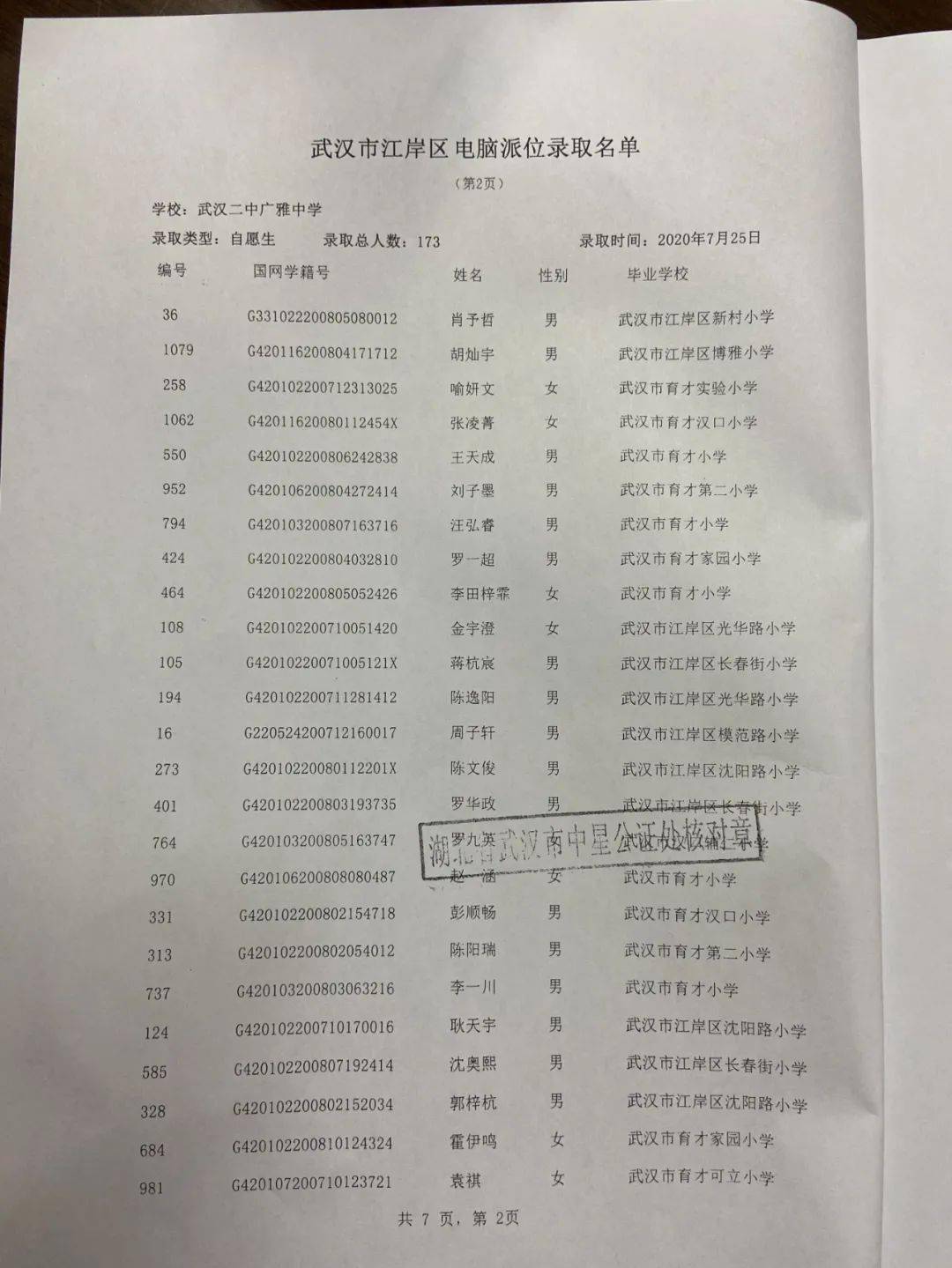 教育 武汉市7所民办学校举行"小升初"择校电脑派位