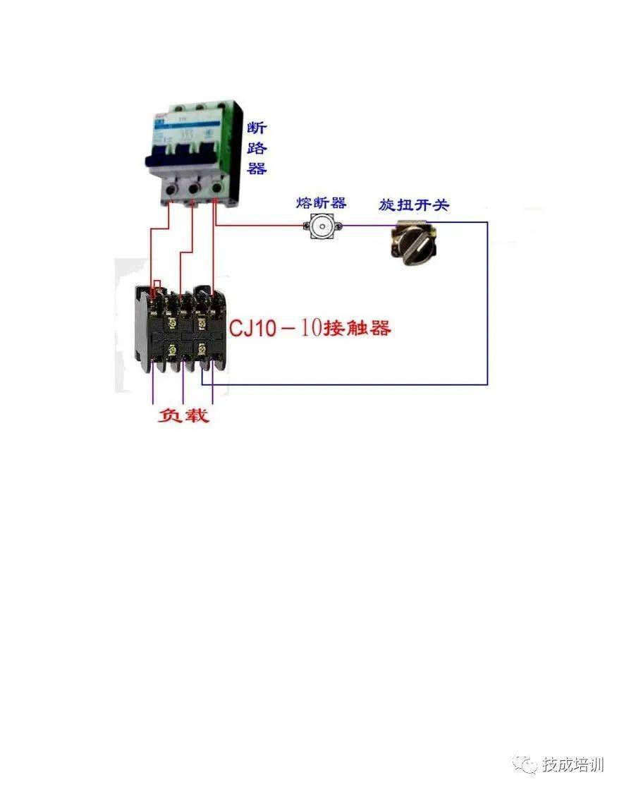 史上最全电工实物接线图含日光灯类断路器控制回路电动机热电偶电能表