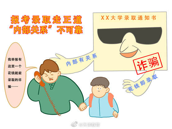 诈骗|教育、公安部门提醒：警惕高考招录5大“陷阱” | 安全公开课