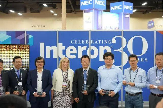 Interop|以中国领先品牌亮相美国Interop展捧得“云鼎奖“