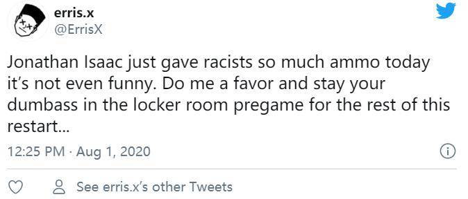 黑人|新星艾萨克成首个奏国歌时不下跪的NBA球员，有人支持有人贬