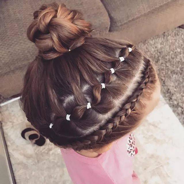 女儿|生个女儿，就要这样扎头发，又美又仙羡慕skr人！