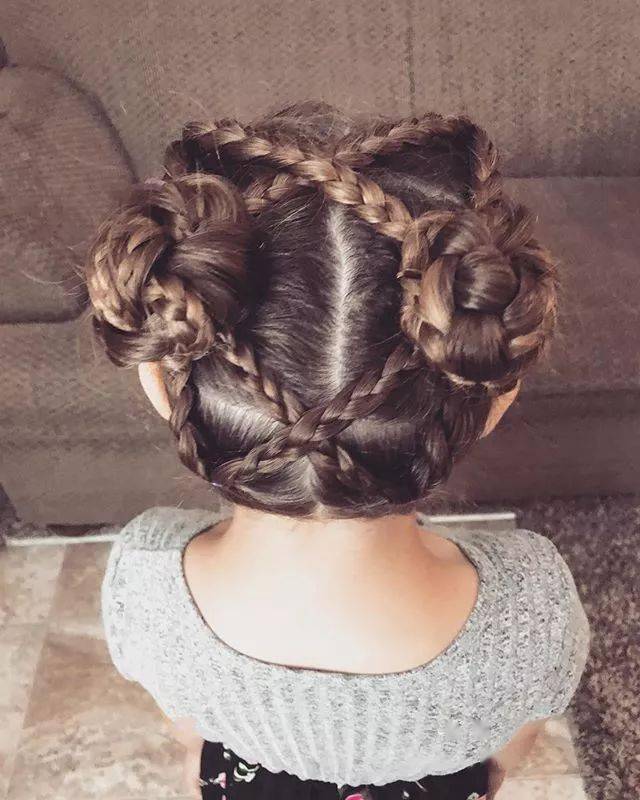 女儿|生个女儿，就要这样扎头发，又美又仙羡慕skr人！