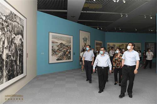 作品|近200件作品亮相“众志成城——抗疫主题美术作品展”