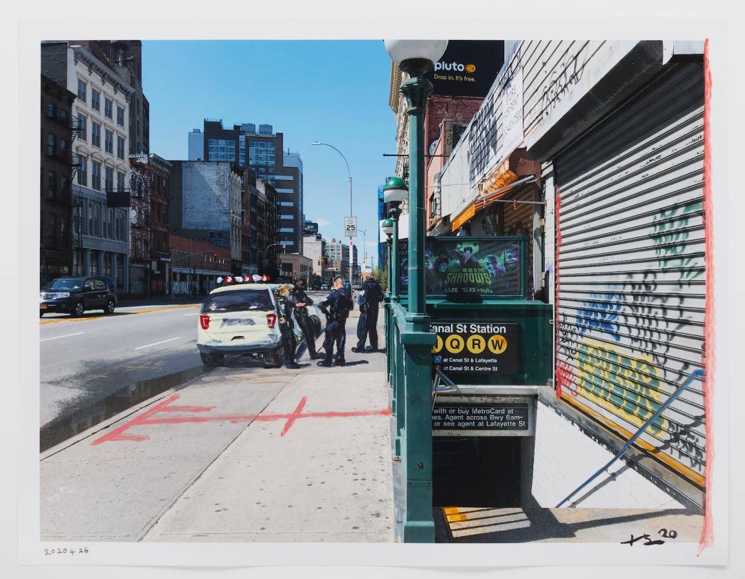 刘小东|因为疫情滞留，中国画家画下纽约的脆弱一面