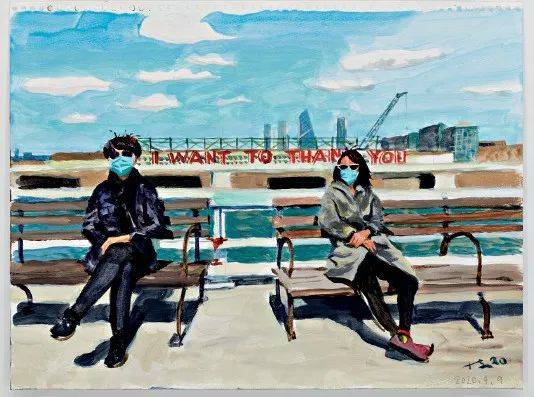 刘小东|因为疫情滞留，中国画家画下纽约的脆弱一面