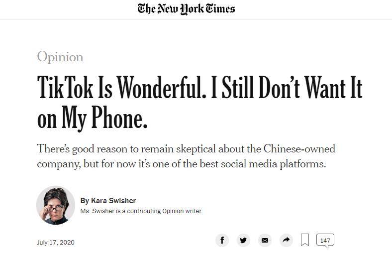 TikTok|这个我慧：从华为到TikTok，这个狙击中资的美国机构啥来头？