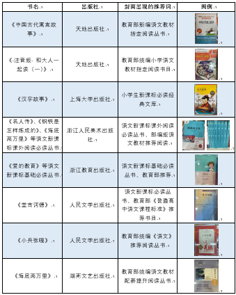 书目|“新课标推荐”成图书促销手段 教育部：涉嫌违反广告法