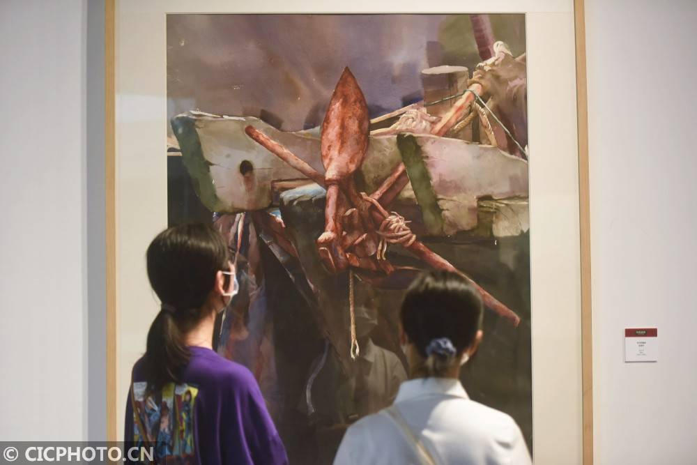 向史而|浙江杭州：“向史而新——浙江百年水彩画作品展”开展