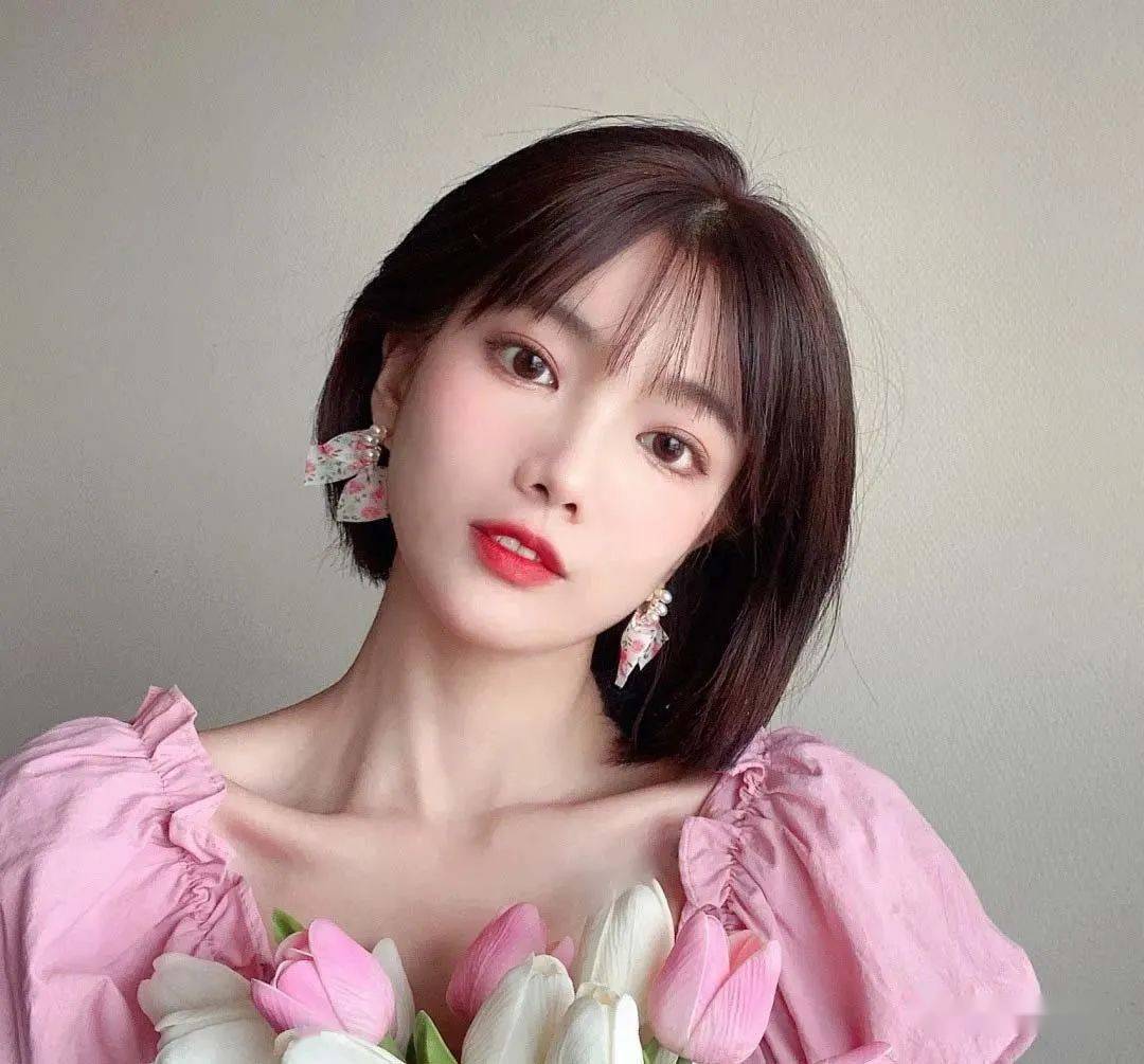 不做渣女,今年火爆的"绿茶发型"来了_短发