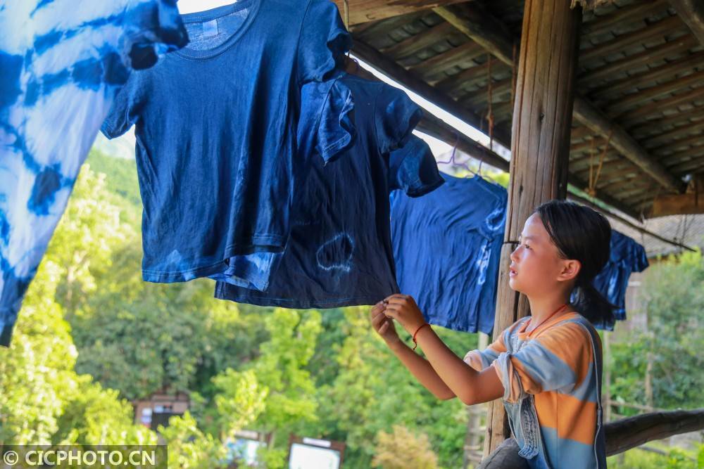 黔西|贵州黔西：学扎染过暑假