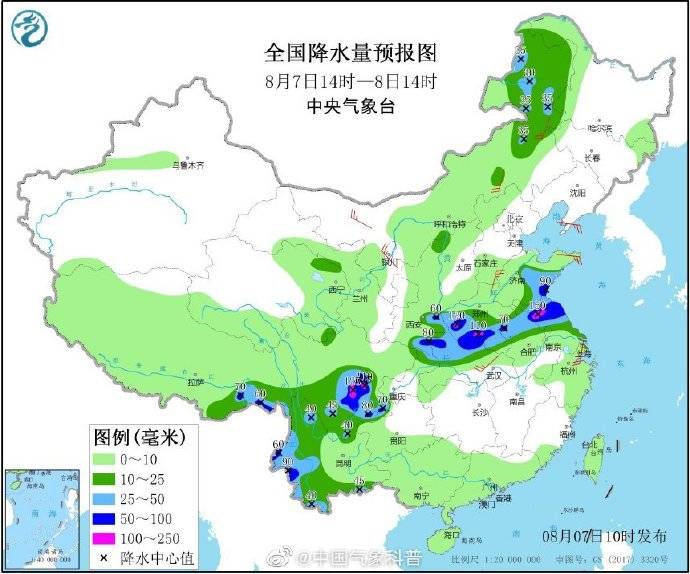 部分|苏皖鄂将进入暴雨圈 四川盆地雨水来“灭火”