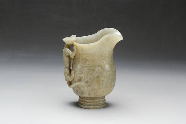 杭博|杭博精品玉石器在沪展出：有良渚古玉，也有明龙纹青玉?尾