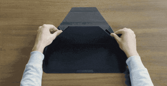 办公|便携笔记本电脑支架包！2种角度，支撑、收纳二合一，实用性逆天！移动办公的社畜有救了！