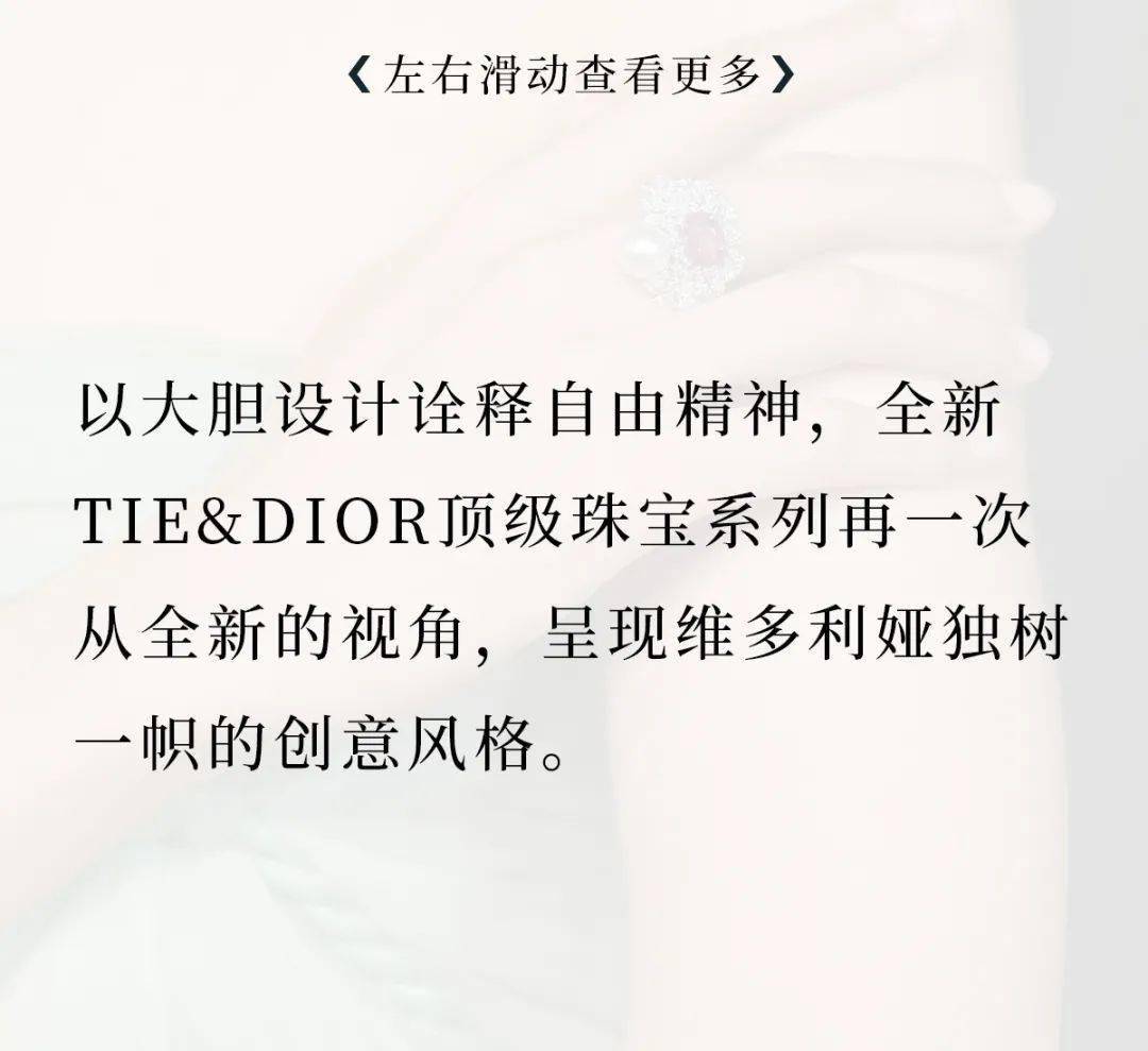 迪奥|DIOR迪奥 TIE&DIOR顶级珠宝系列