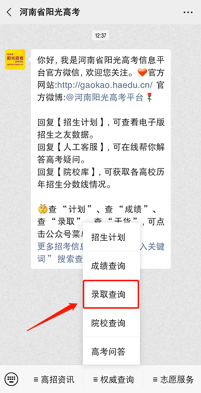 考生|查询入口已开通录取了没？报过志愿的高考生赶紧查查