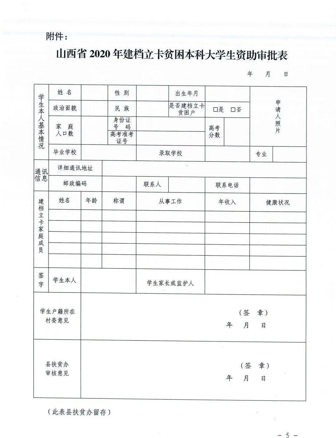关于2020年贫困本科大学生新生资助报名的公告