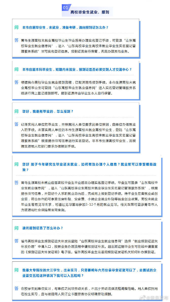 毕业生|应届高校毕业生报到就业，这里有你关心的答案→