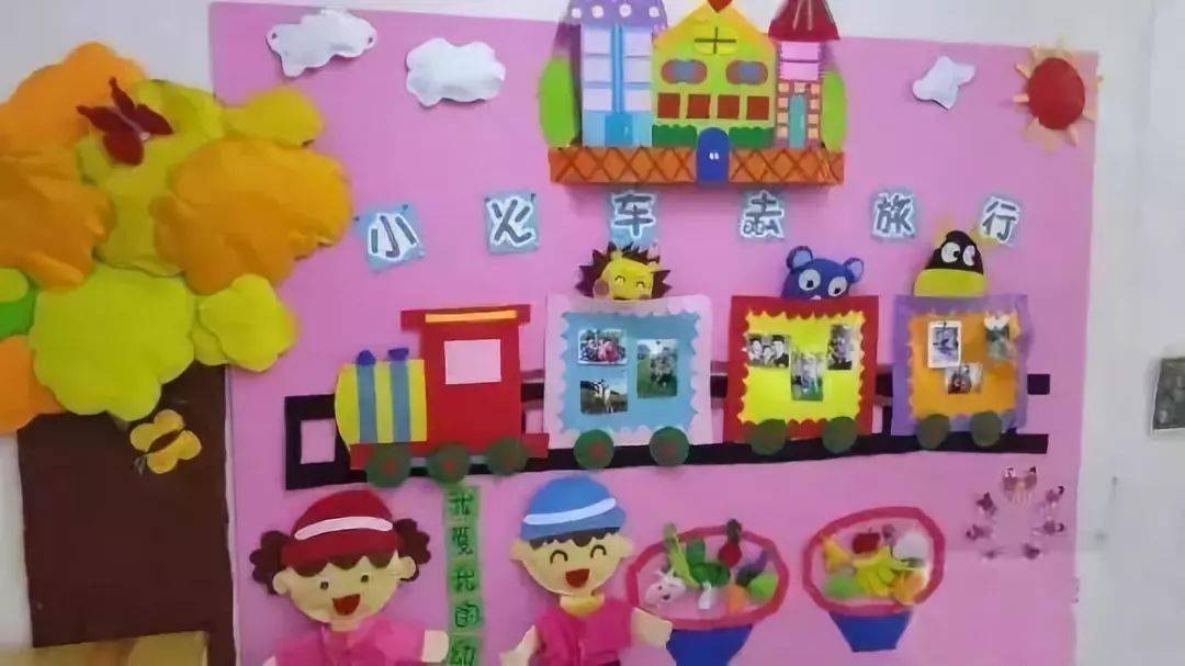 开学主题墙和吊饰,现在收起来,开学更省力!_幼儿园