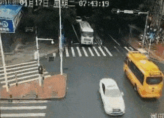 警惕!大货车盲区,绝不可掉以轻心