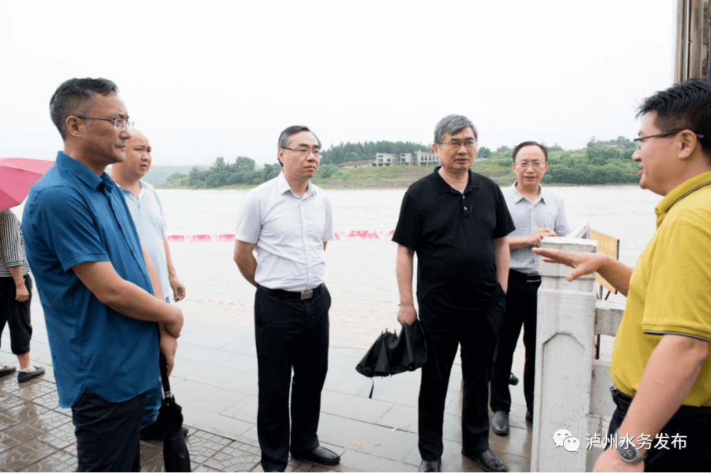 副市长熊启权率队检查龙马潭区胡市镇防汛减灾工作