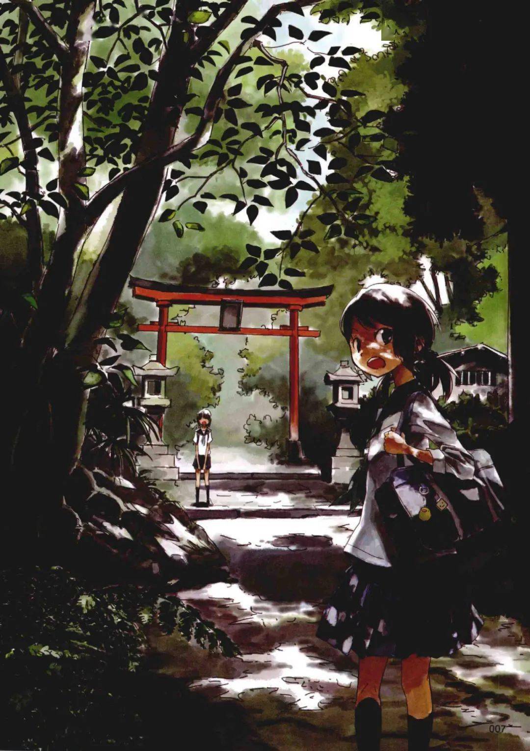 背景素材 超质感cg漫画背景表现技法