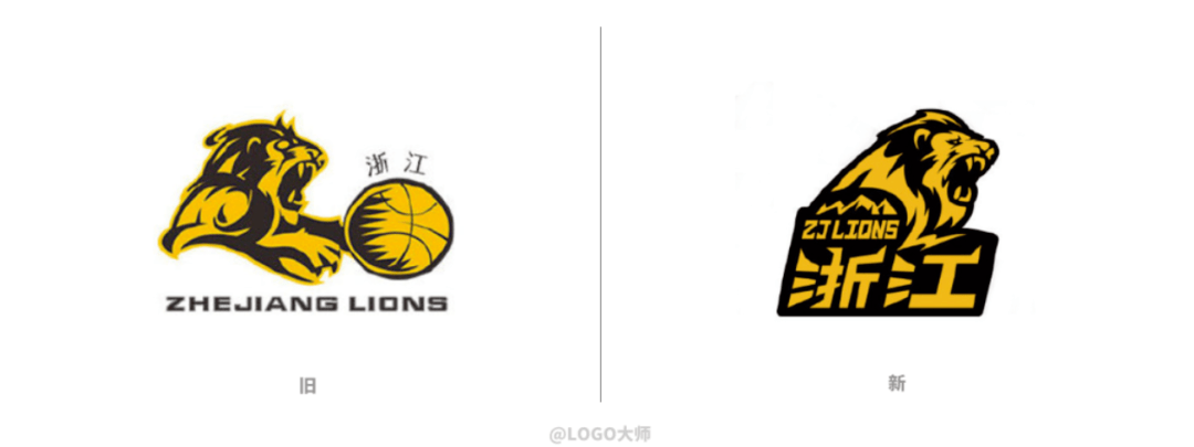 新logo上的动物图形  依旧保持了飞虎的形象  最明显的变化  就是"