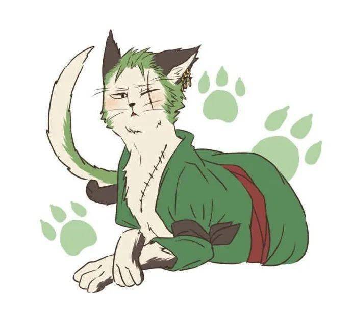 合成猫身人面的索隆山治鹰眼明哥