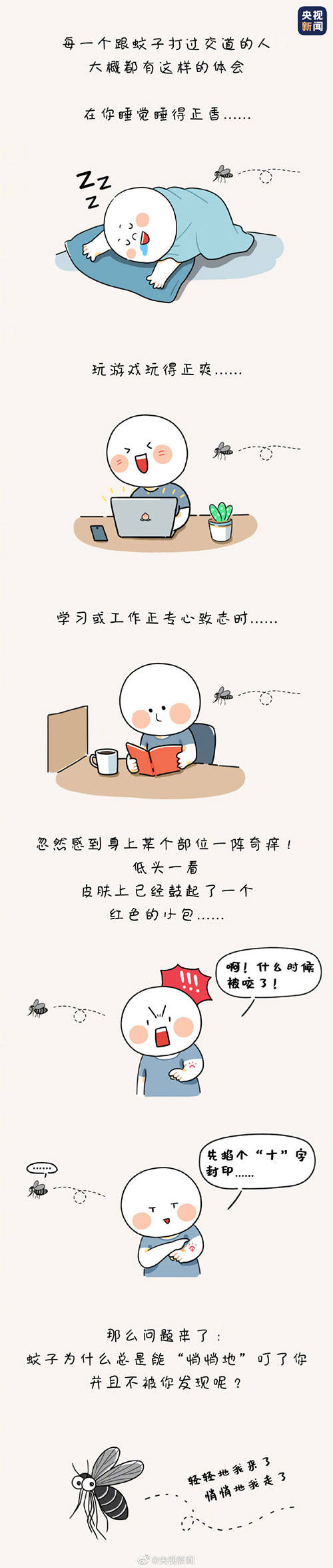 拷问|灵魂的拷问！为什么蚊子总能悄咪咪叮人？