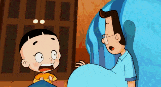 全中国最出名的一家三口又回来了!_小头