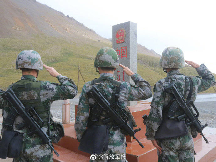 描红|5名老兵最后一次巡逻，为界碑描红