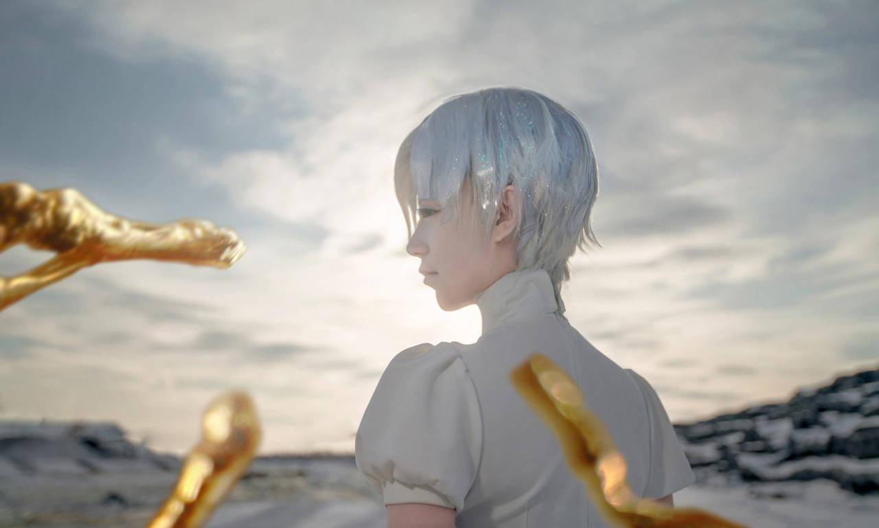 宝石之国磷叶石cosplay冬巡