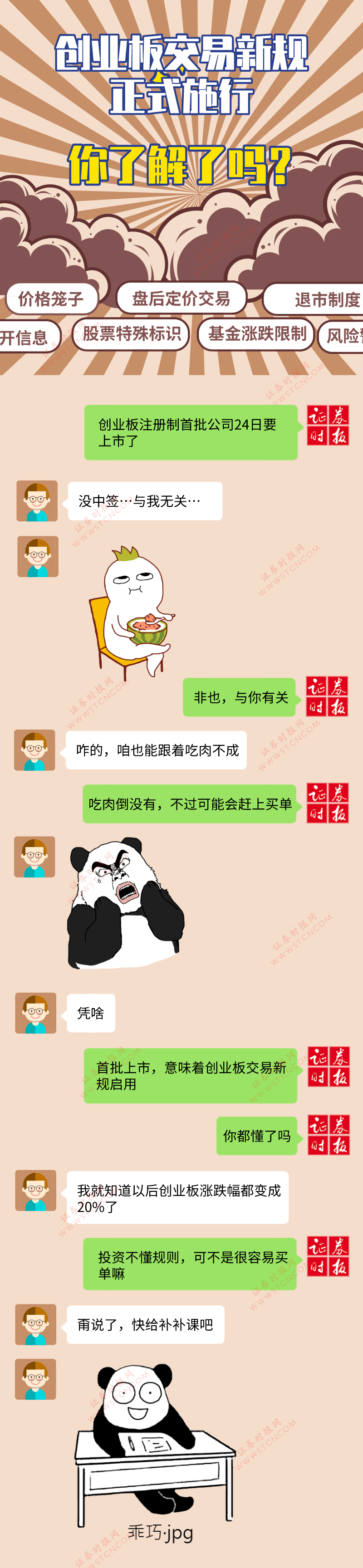 启航|创业板注册制启航丨交易新规你都了解吗？一图看懂…