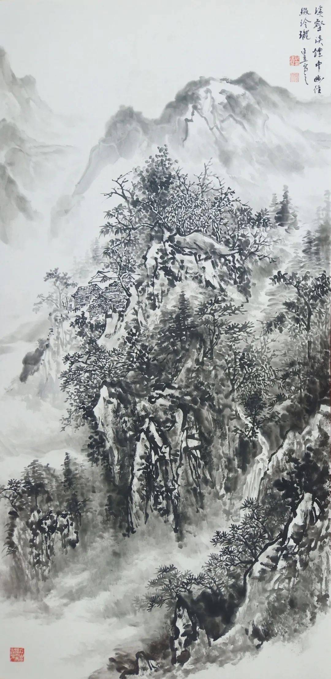 【名家推介】画道于心——范建益的山水画