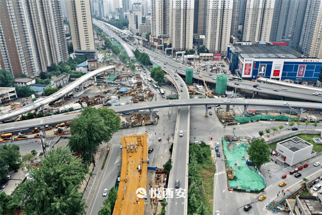 昆明路快速路全线贯通,西南二环立交进入开通倒计时