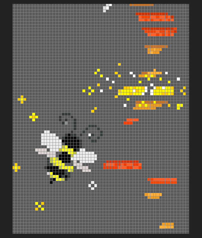 ps科研手绘:dna像素艺术风格