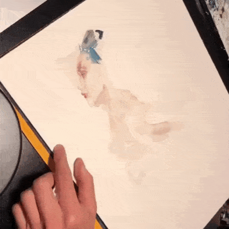 Chiu|超级仙美的绘画步骤分享！Ping-Yu Chiu助你水彩时装画更上一层楼！