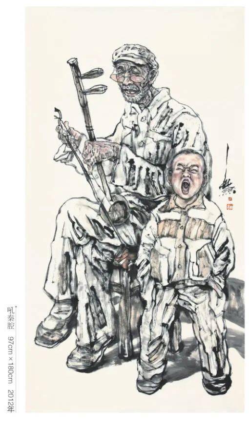 艺术家推荐 | 贺荣敏--黄土画派的人民画家
