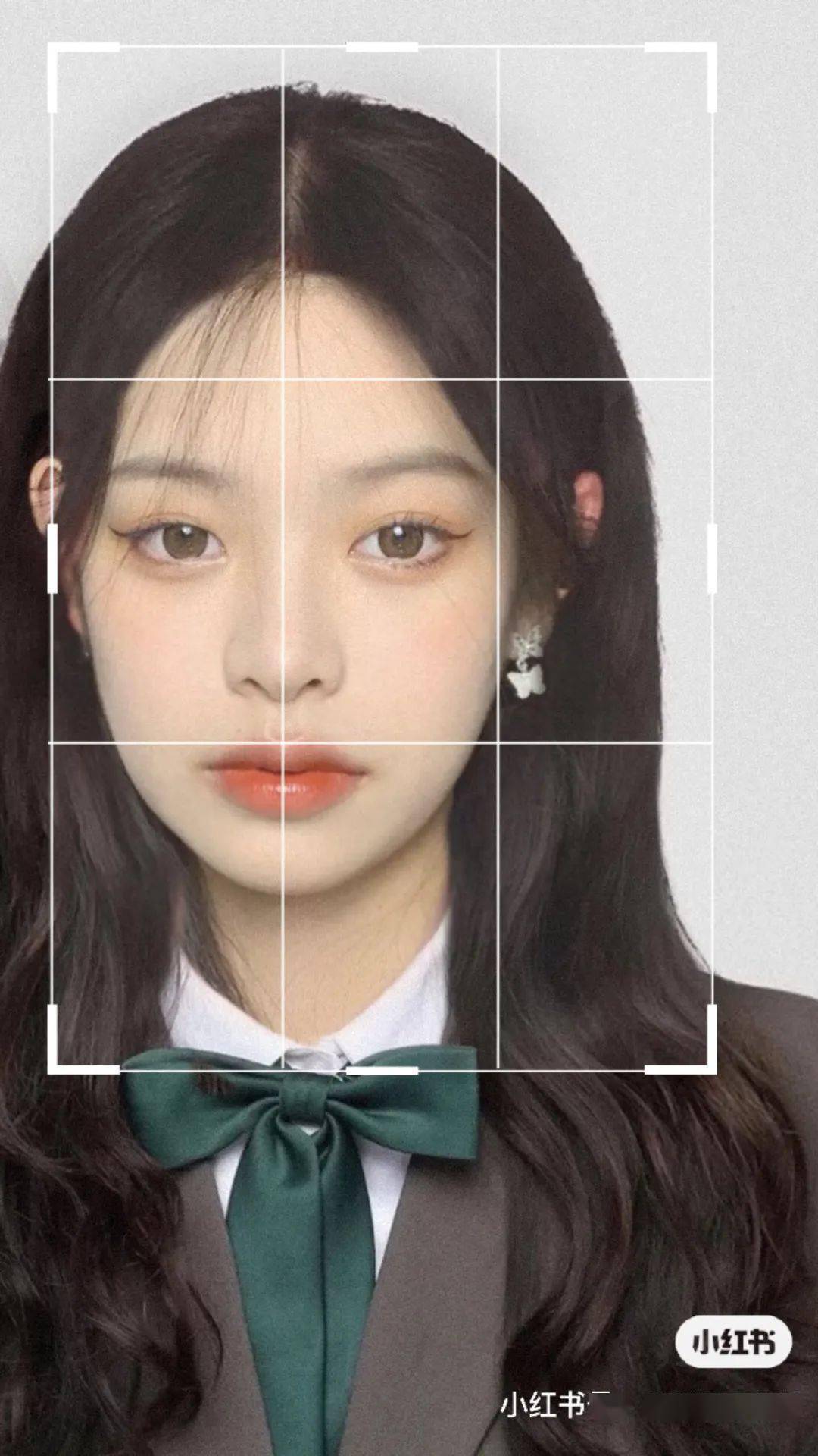 水印|揭秘？传说中的韩系证件照美女居然都是假的！