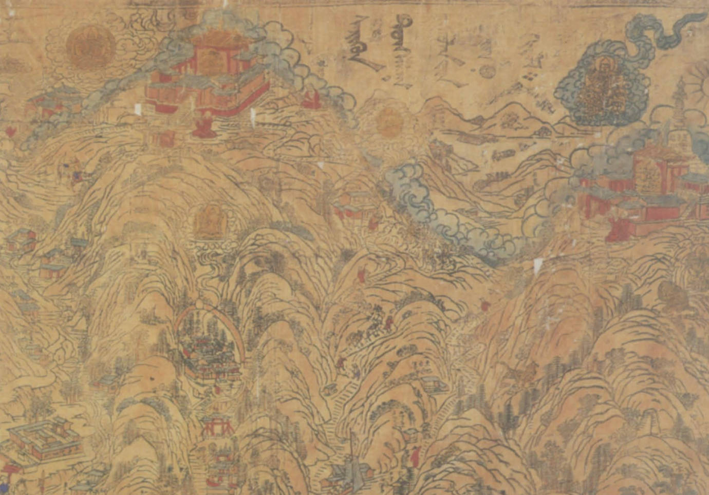 制图学|地图的历史⑥︱游走在制图学与山水画之间的中国传统地图