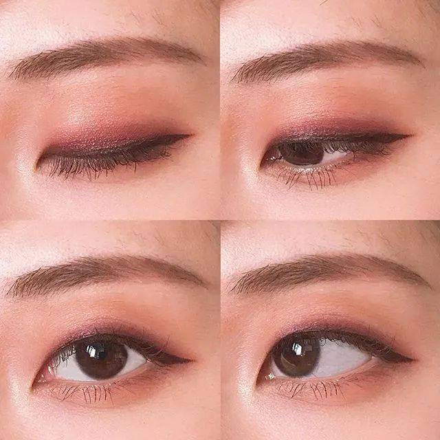 眼线|姜涩琪的眼妆迷倒了我，学习单眼皮怎么画都好看的秘诀