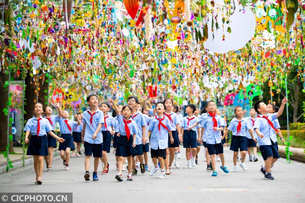 长兴|浙江长兴：树叶风铃 悦动校园