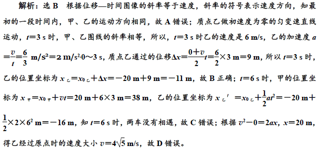 振动|开学练习 | 高一高二高三真题练习+答案精讲（3）