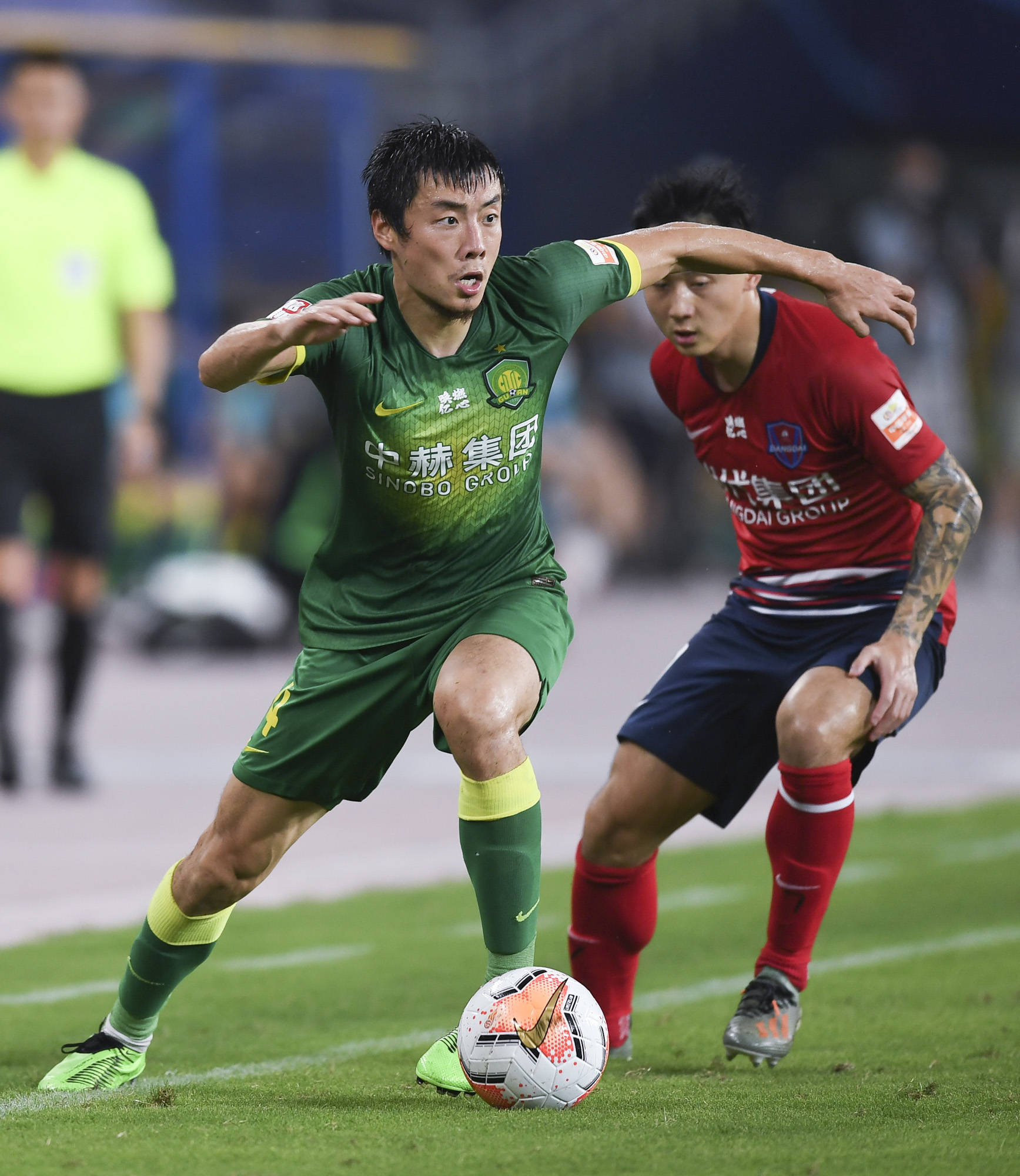 重庆|足球——中超：北京中赫国安胜重庆当代