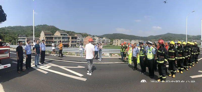 温岭市保安服务有限公司积极配合市相关部门开展公路隧道突发性事件保畅应急演练