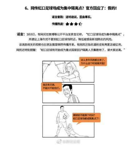 谣言|“2020年上半年疫情期间涉沪十大网络谣言辟谣榜”发布